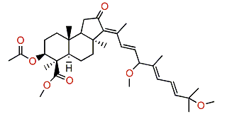 Globostellatic acid E methyl ester